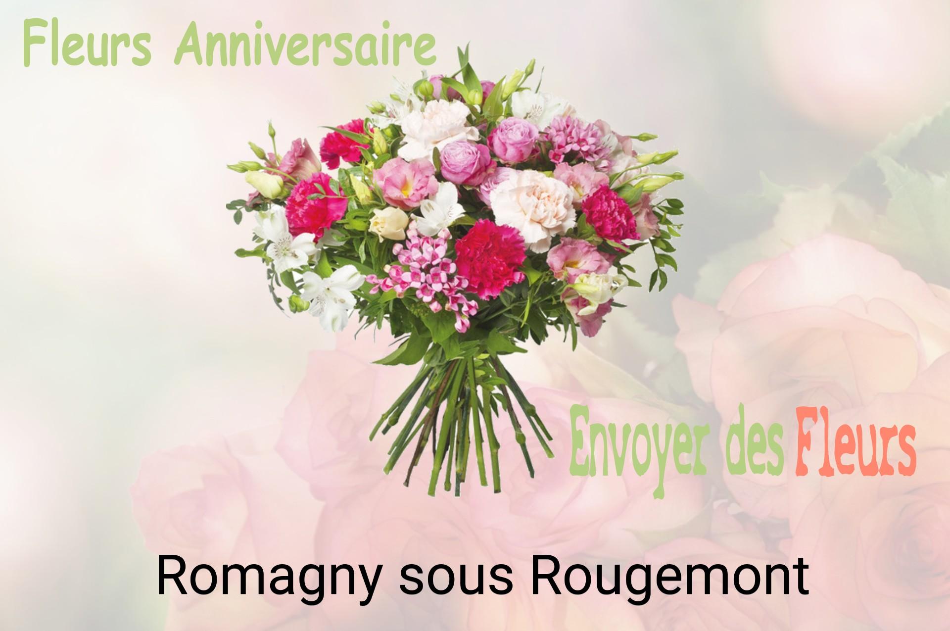 Bouquet de fleurs d’anniversaire livré à Romagny-sous-Rougemont